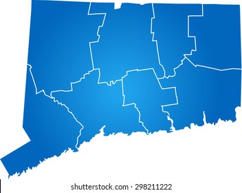 map of Connecticut