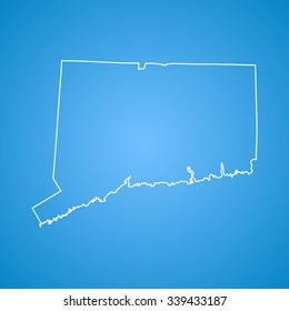 map of Connecticut