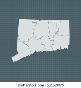 map of Connecticut