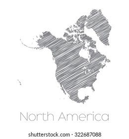 A Map of the Continent of North America