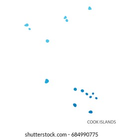 Map Of Cook Islands