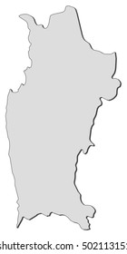 Map - Coquimbo (Chile)