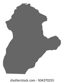 Map - Cordoba (Colombia)