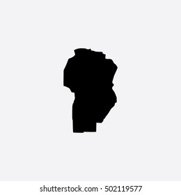 Map of Cordoba Vector Illustration