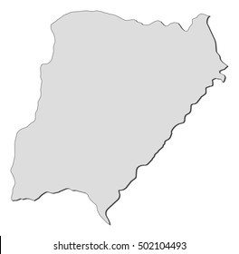 Map - Corrientes (Argentina)