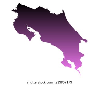 Map of Costa Rica