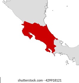 Map - Costa Rica
