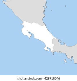 Map - Costa Rica