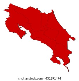 Map - Costa Rica
