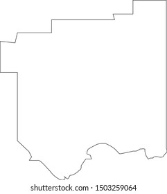 map of cotton county in state of oklahoma