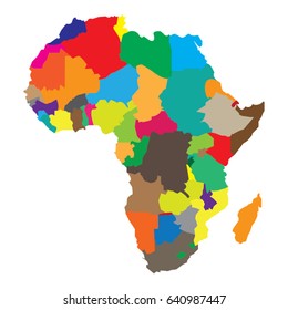 Map Countries Africa