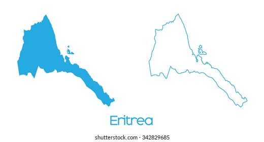 A Map of the country of _Eritrea