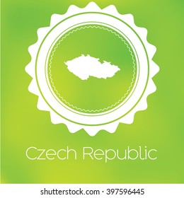 A Map of the country of Czech Republic