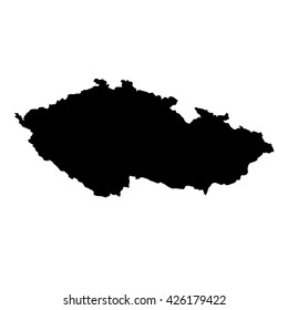 A Map of the country of Czech Republic