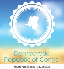 A Map of the country of Democratic Republic of Congo