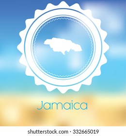 A Map of the country of Jamaica