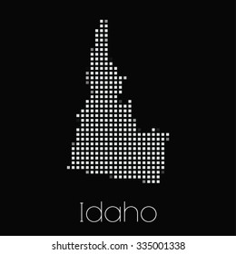 A Map of the county of Idaho