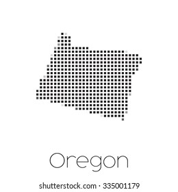 A Map of the county of Oregon