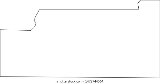 map of craighead in state of Arkansas