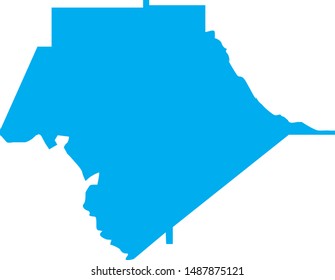 map of Crawford county in georgia state in usa