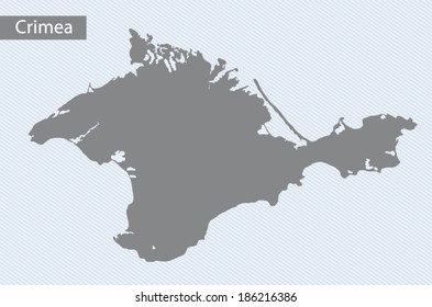 Map Of Crimea, Russia