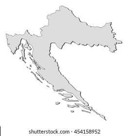 Map - Croatia