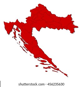 Map - Croatia