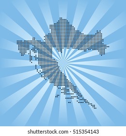 map of Croatia