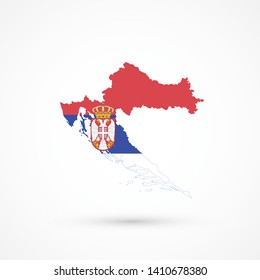 Croatia Serbia Concept Images Stock Photos Vectors