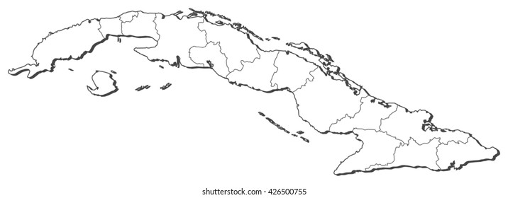 Map - Cuba