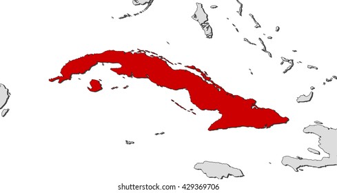 Map - Cuba