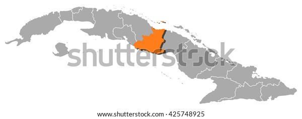 Sancti Spiritus Cuba Map Map Cuba Sancti Spiritus Stock Vector (Royalty Free) 425748925 |  Shutterstock