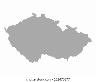 Map Of Czech Republic