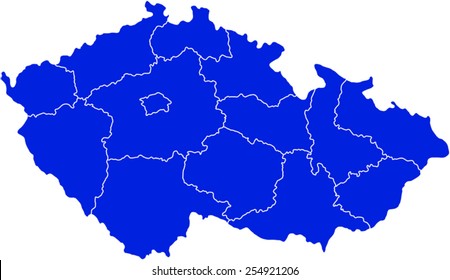 Map Of Czech Republic