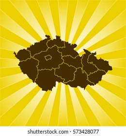 map of Czech Republic
