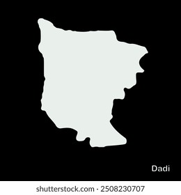 Karte von Dadi Block, Hazaribagh District, Jharkhand State, Republik Indien, Regierung von Jharkhand, Indisches Territorium, Ostindien, Politik, Dorf, Tourismus
