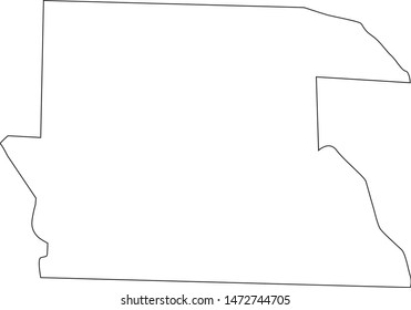 map of Dallas in state of Arkansas