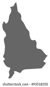 Map - Dambovita (Romania)