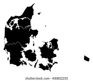 Map - Danmark