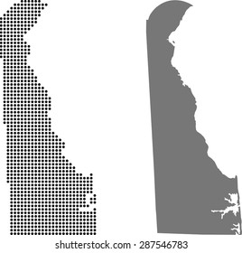 map of Delaware