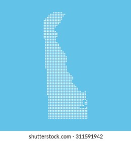 map of Delaware