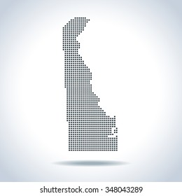 map of Delaware