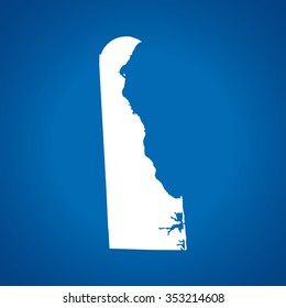 map of Delaware