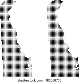 map of Delaware