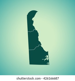 map of Delaware