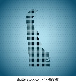 map of Delaware