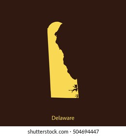 map of Delaware