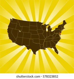 map of Delaware