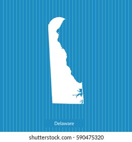 map of Delaware