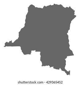 Map - Democratic Republic of the Congo
